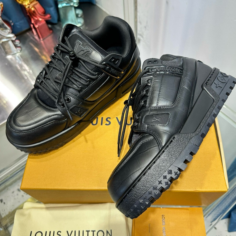 Tênis LV Trainer Maxi Preto