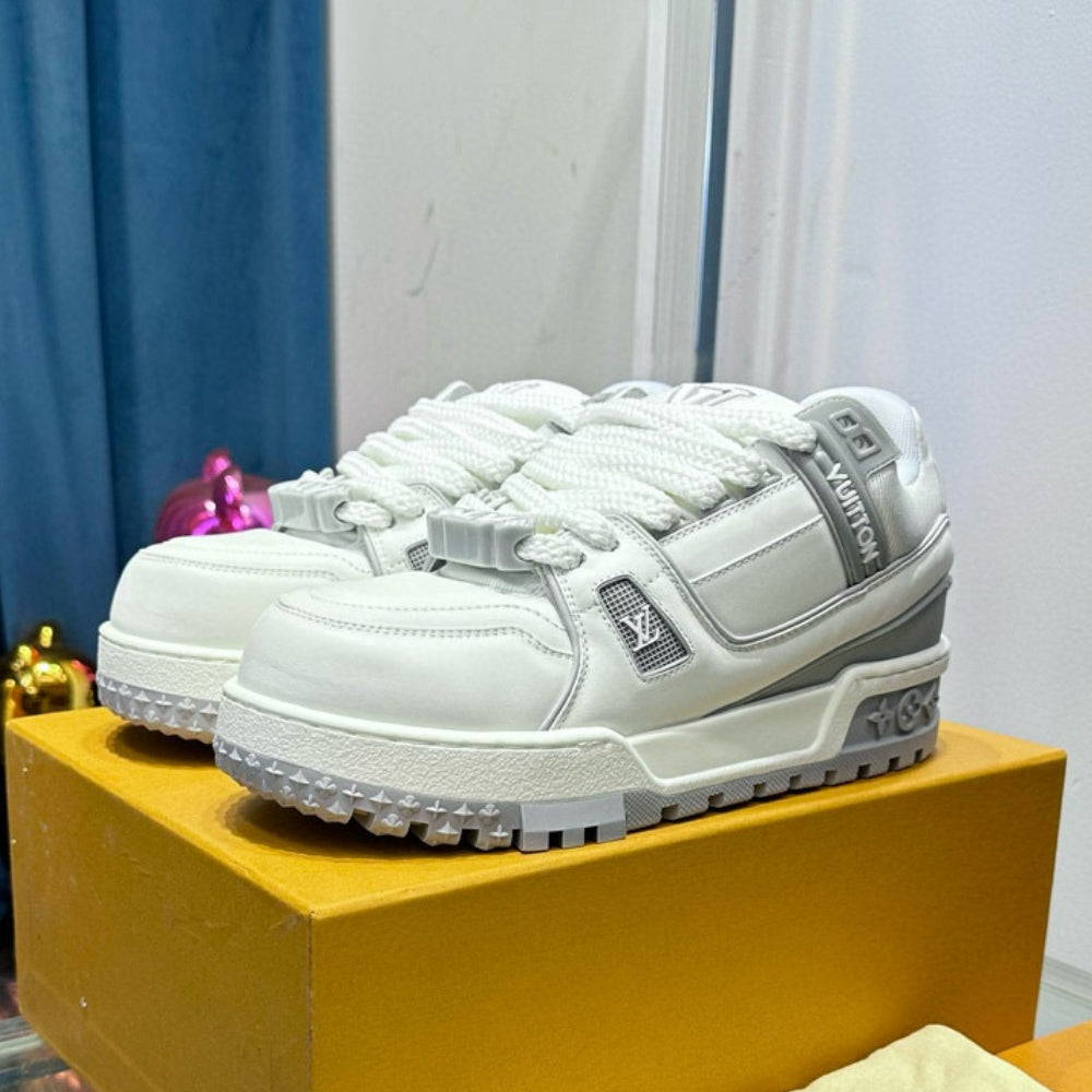 Tênis LV Trainer Maxi Cinza
