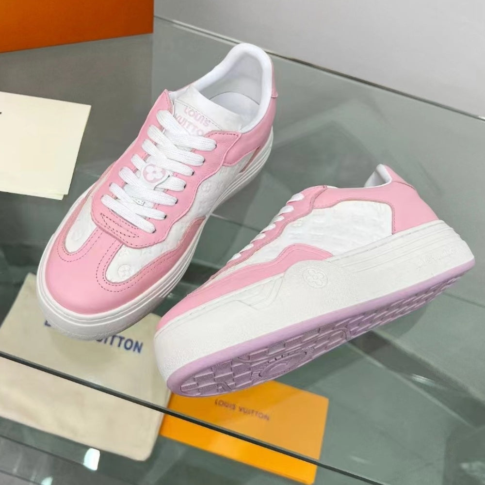 Tênis LV Groovy Platform Rosa