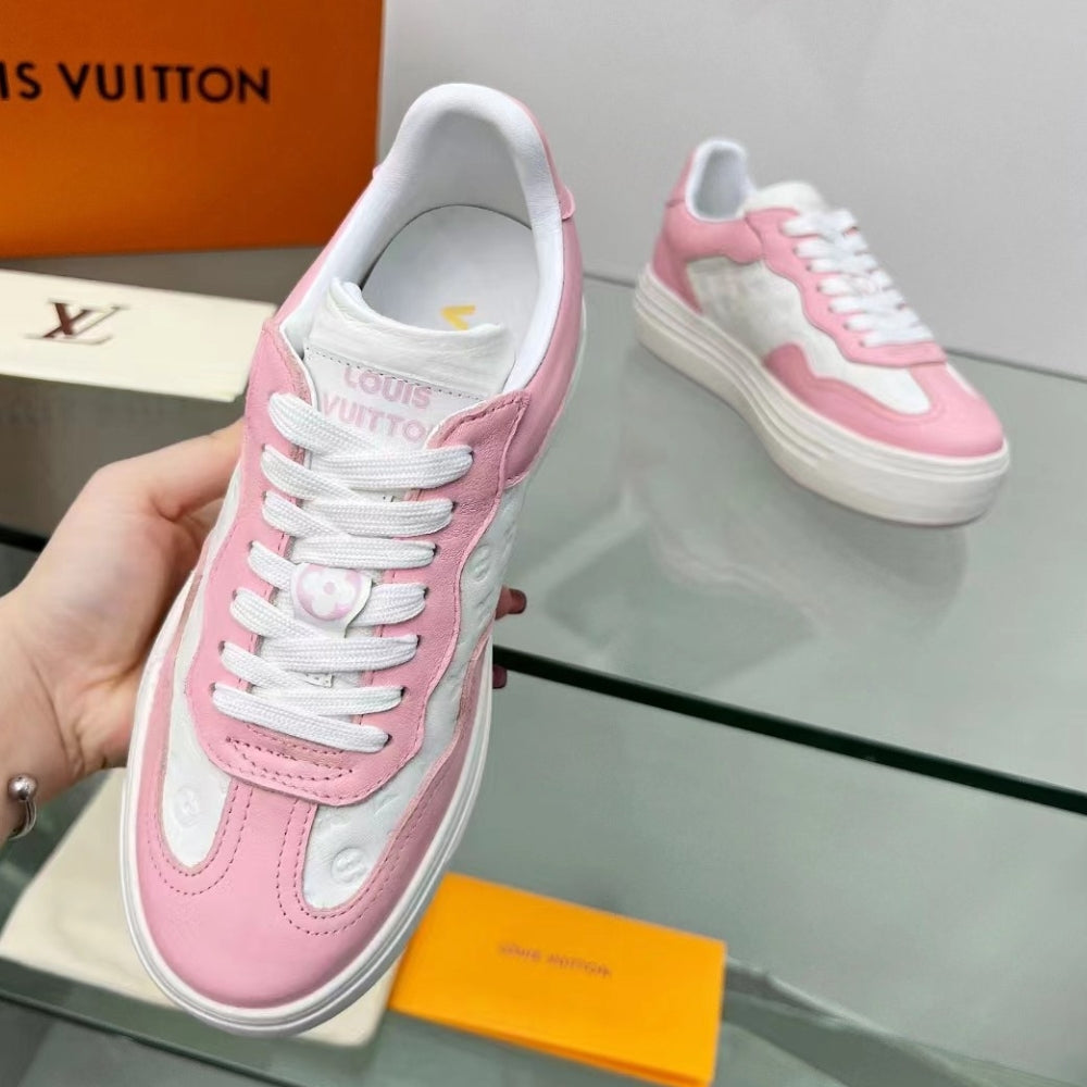 Tênis LV Groovy Platform Rosa