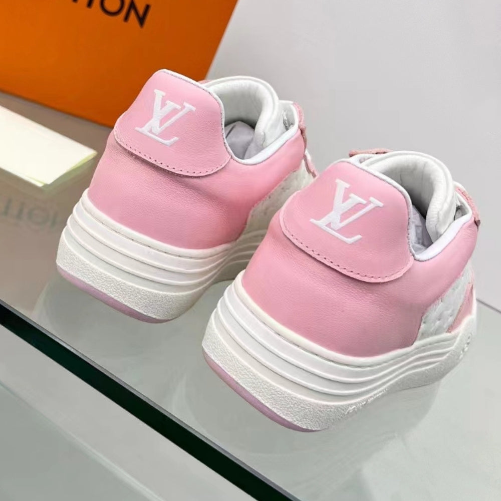 Tênis LV Groovy Platform Rosa