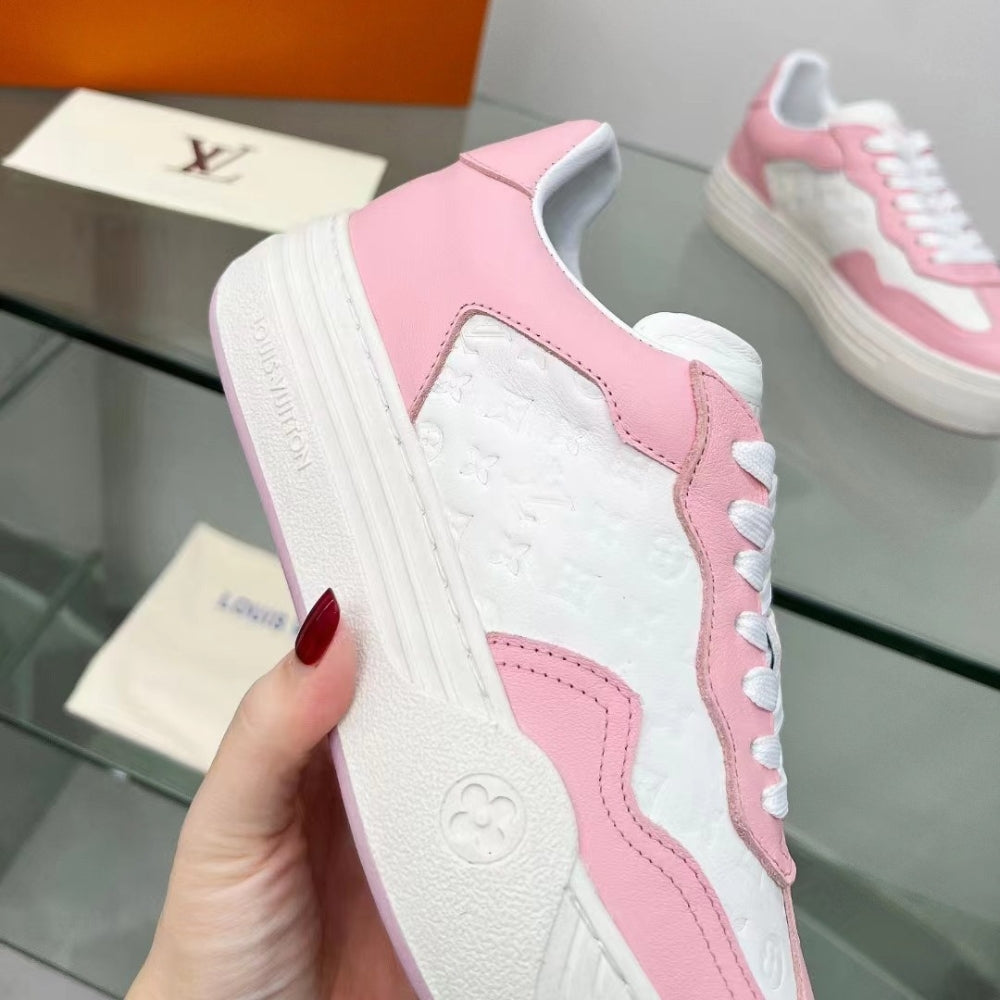 Tênis LV Groovy Platform Rosa