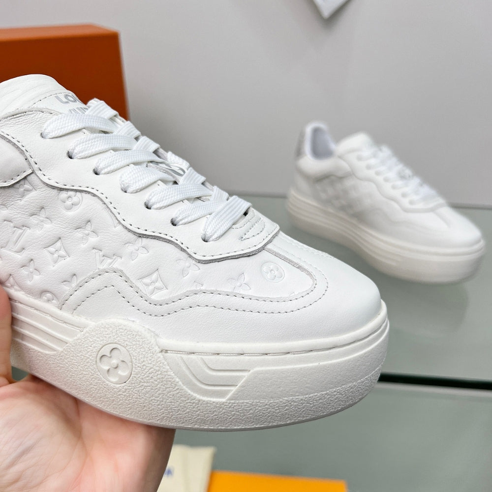 Tênis LV Groovy Platform Branco