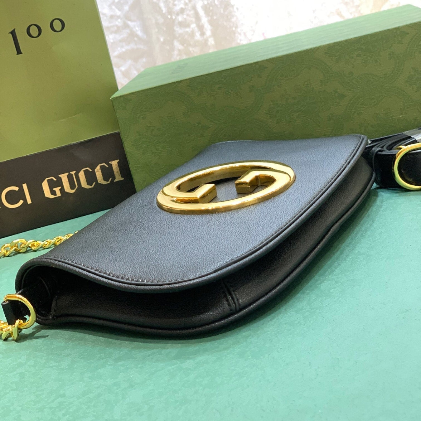 Bolsa GG Blondie Preto média 28cm