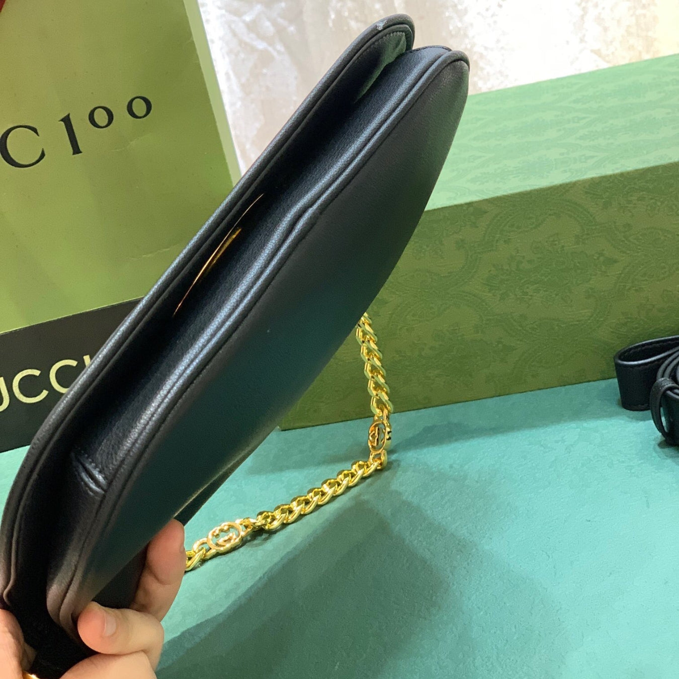 Bolsa GG Blondie Preto média 28cm