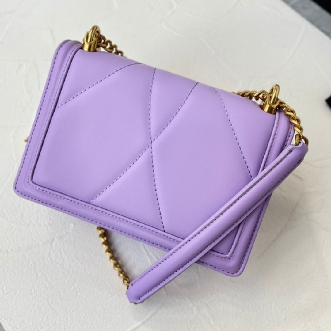 Bolsa DG Devotion Pequena Lilas 21cm