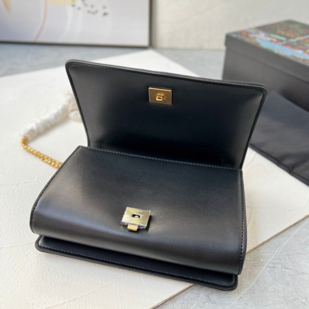 Bolsa DG Devotion Pequena Preto 21cm