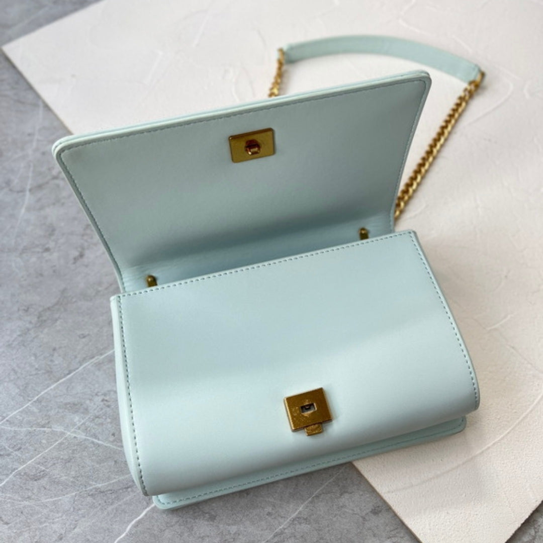 Bolsa DG Devotion Pequena Verde Claro 21cm