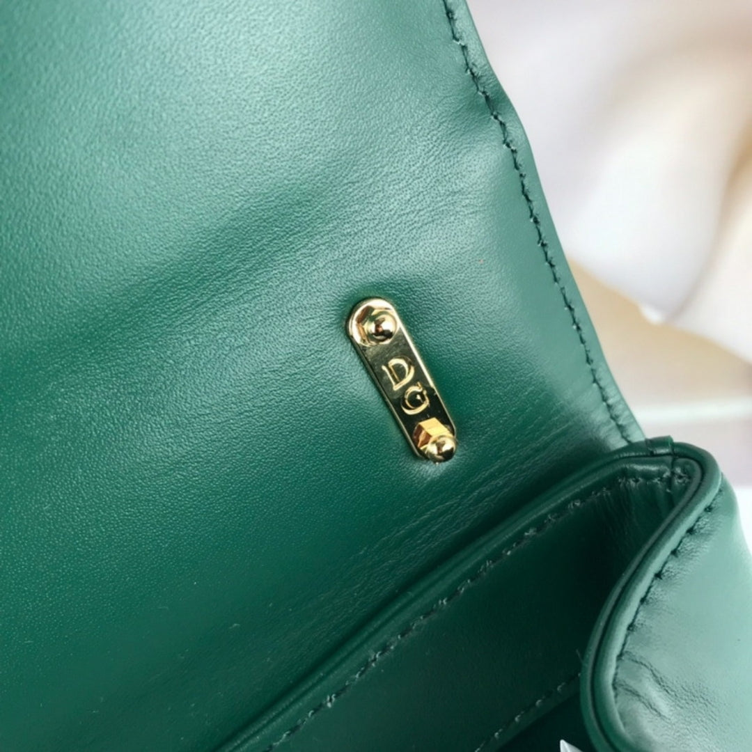 Bolsa DG tiracolo Girls Verde 21cm