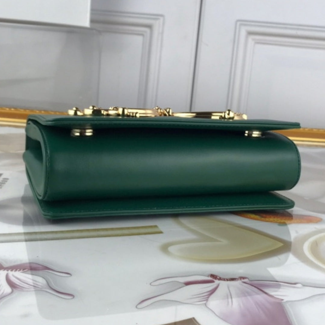 Bolsa DG tiracolo Girls Verde 21cm