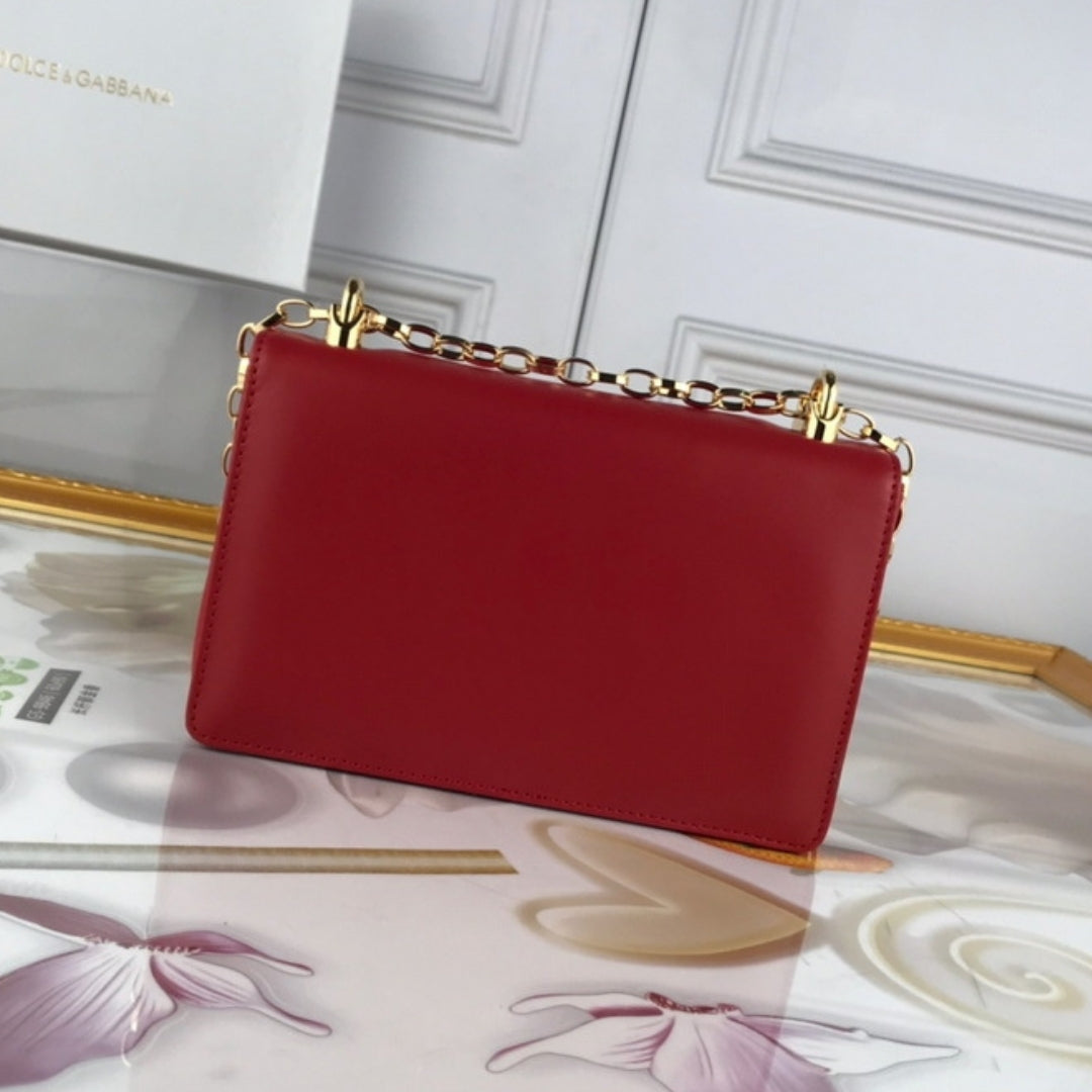 Bolsa DG tiracolo Girls Vermelho 21cm