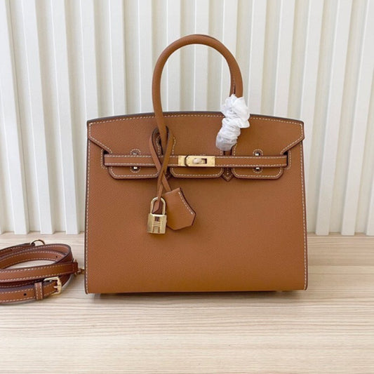 Bolsa HRMS Birkin Marrom II 25cm