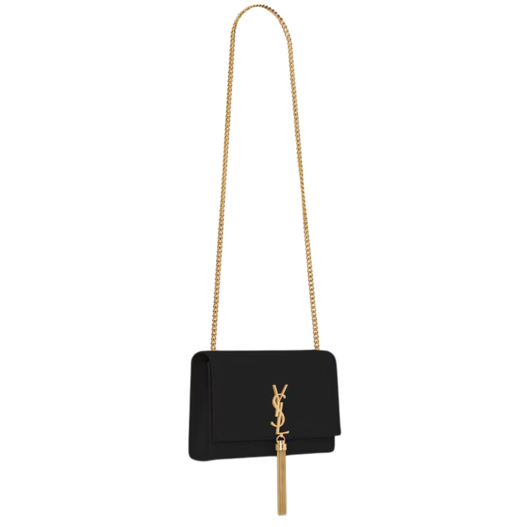 Bolsa YSL Kate Preto Média