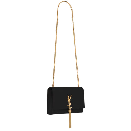 Bolsa YSL Kate Preto Média
