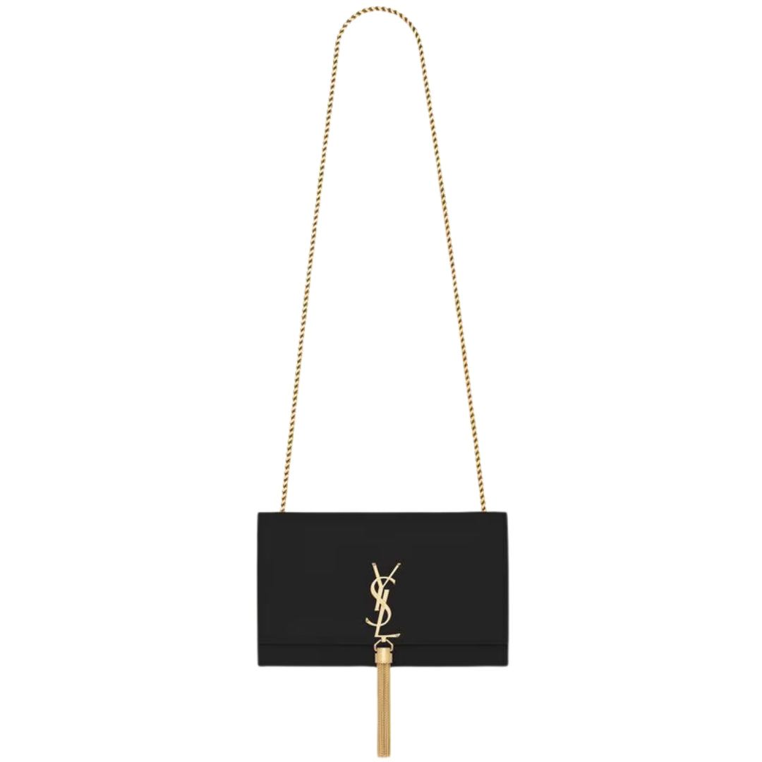 Bolsa YSL Kate Preto Média