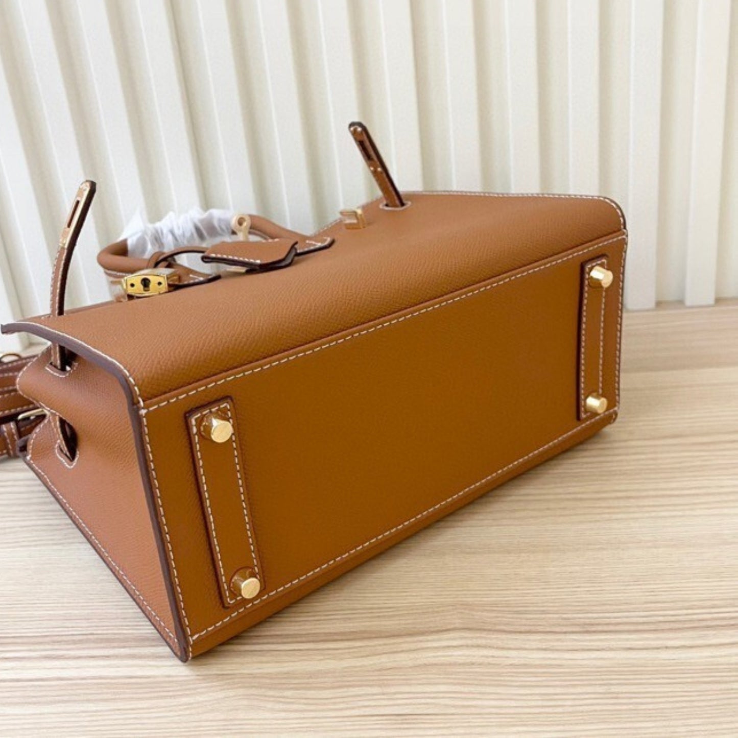 Bolsa HRMS Birkin Marrom II 25cm