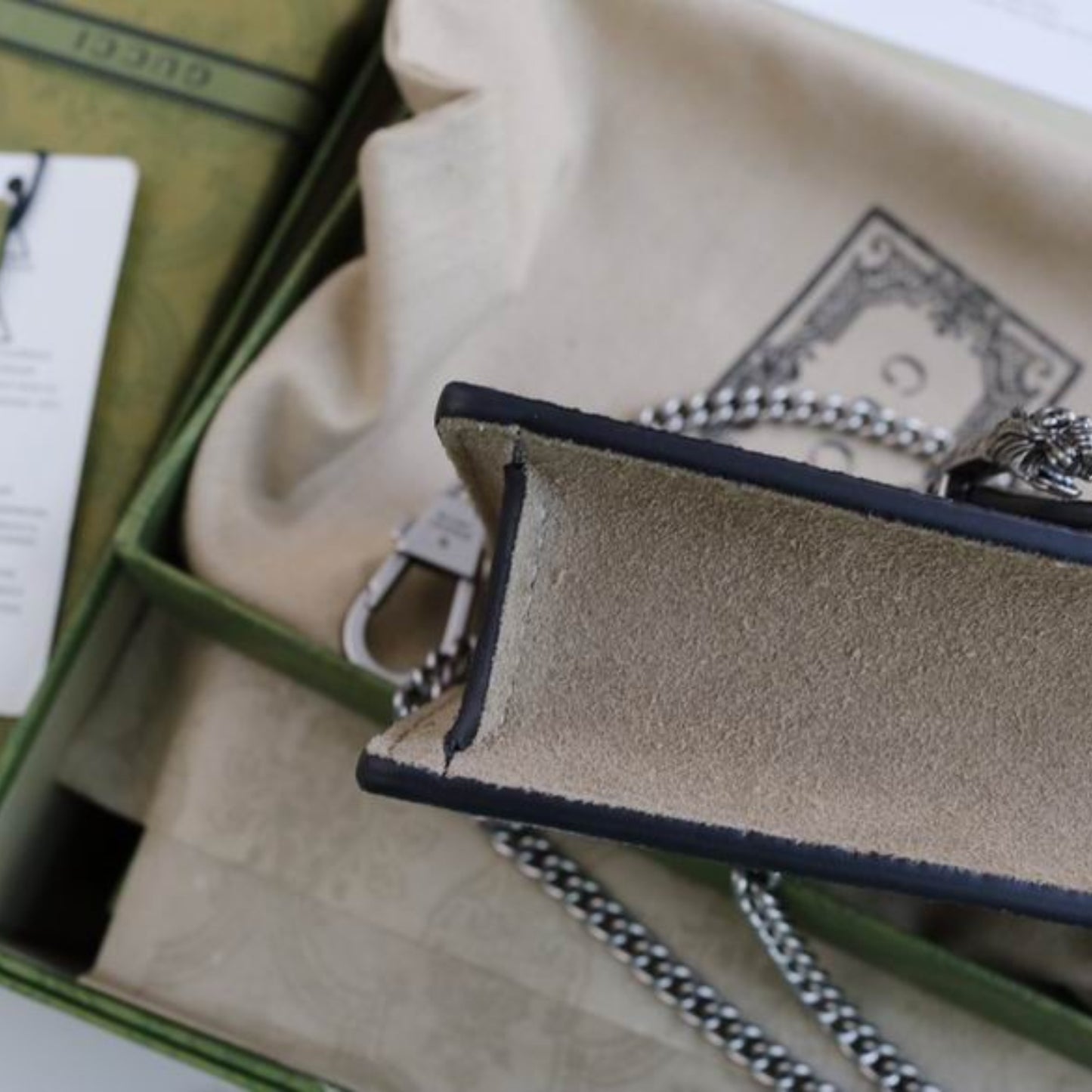 Bolsa GG Dionysus canvas Mini 16,5cm