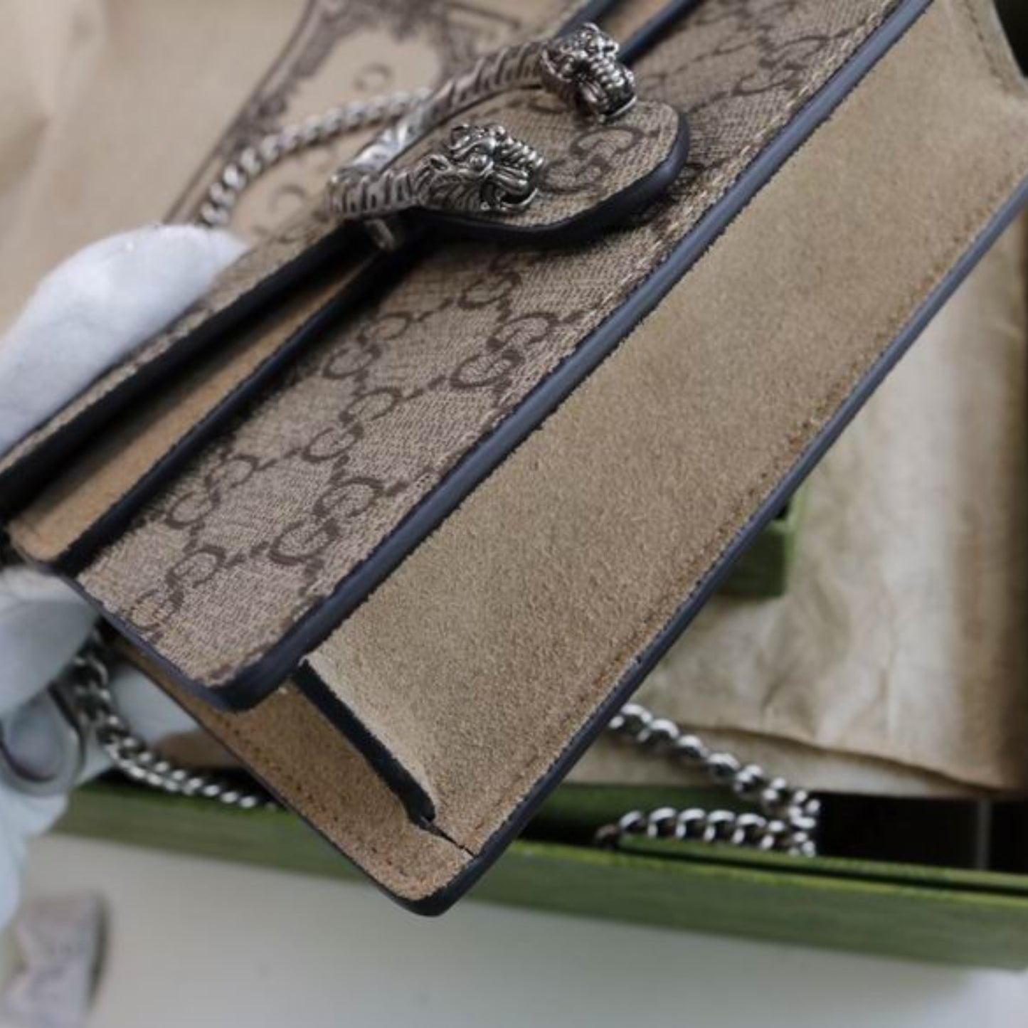 Bolsa GG Dionysus canvas Mini 16,5cm