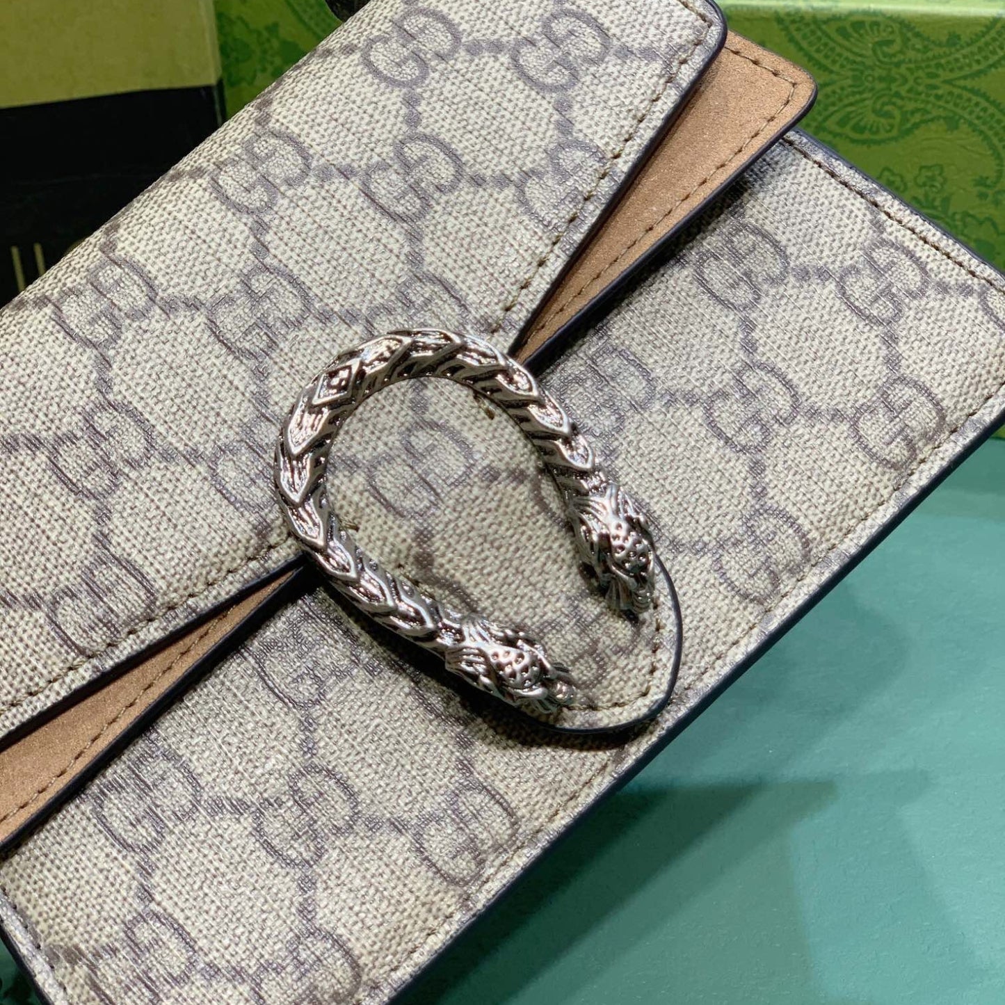 Bolsa GG Dionysus canvas Mini 18cm