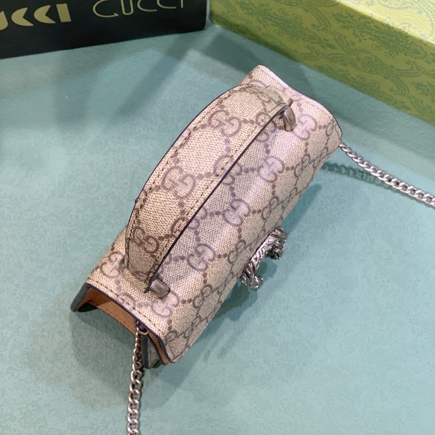 Bolsa GG Dionysus canvas Mini 18cm
