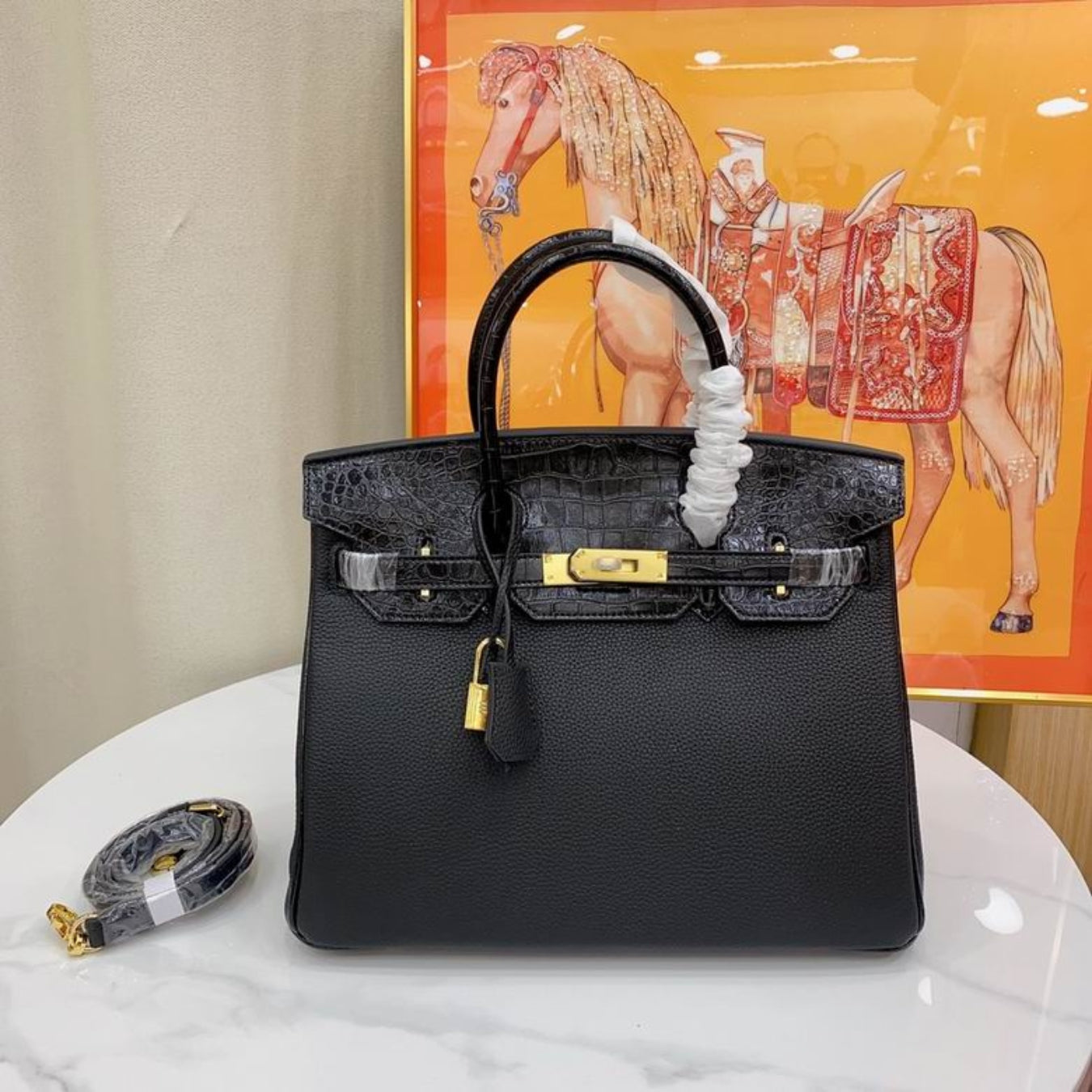Bolsa HRMS Birkin Preto I