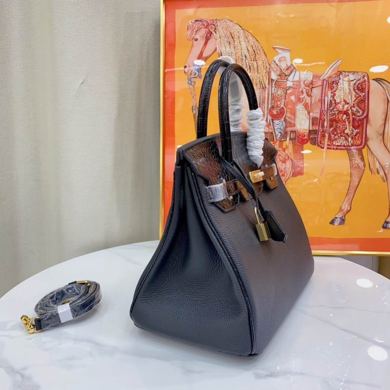 Bolsa HRMS Birkin Preto I
