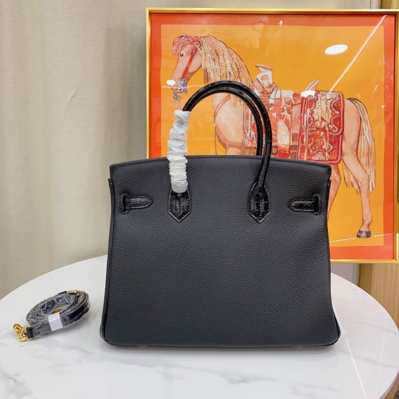 Bolsa HRMS Birkin Preto I