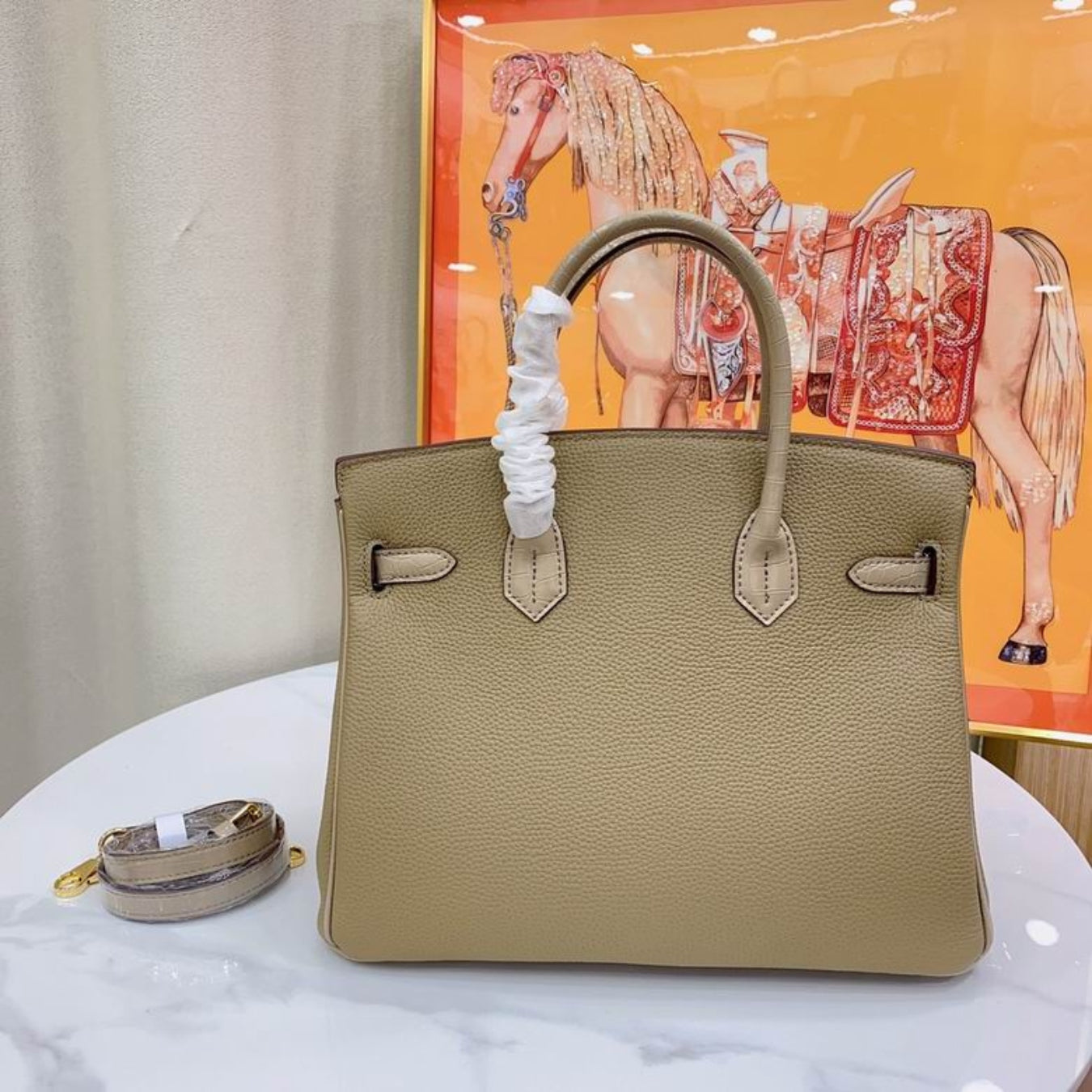 Bolsa HRMS Birkin Bege I