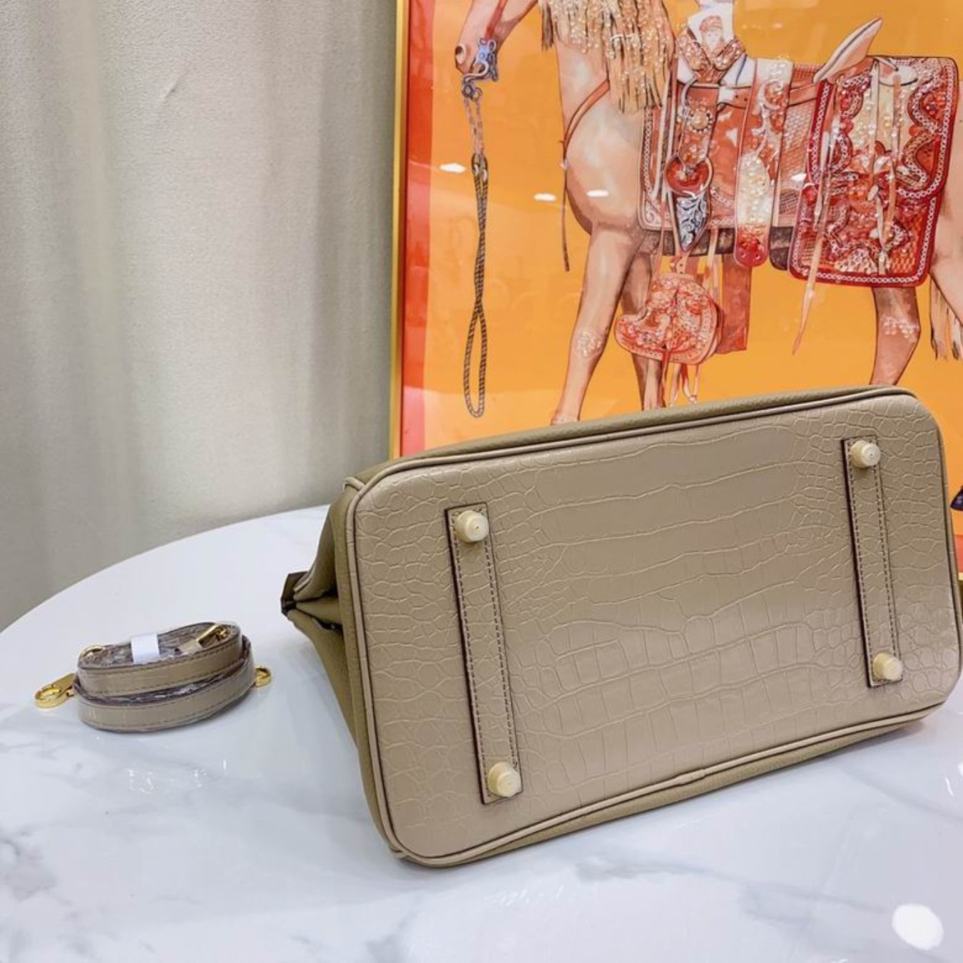 Bolsa HRMS Birkin Bege I
