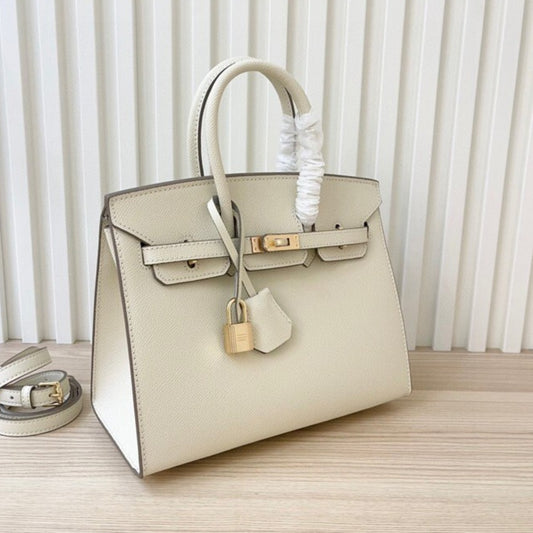 Bolsa HRMS Birkin Off White II 25cm