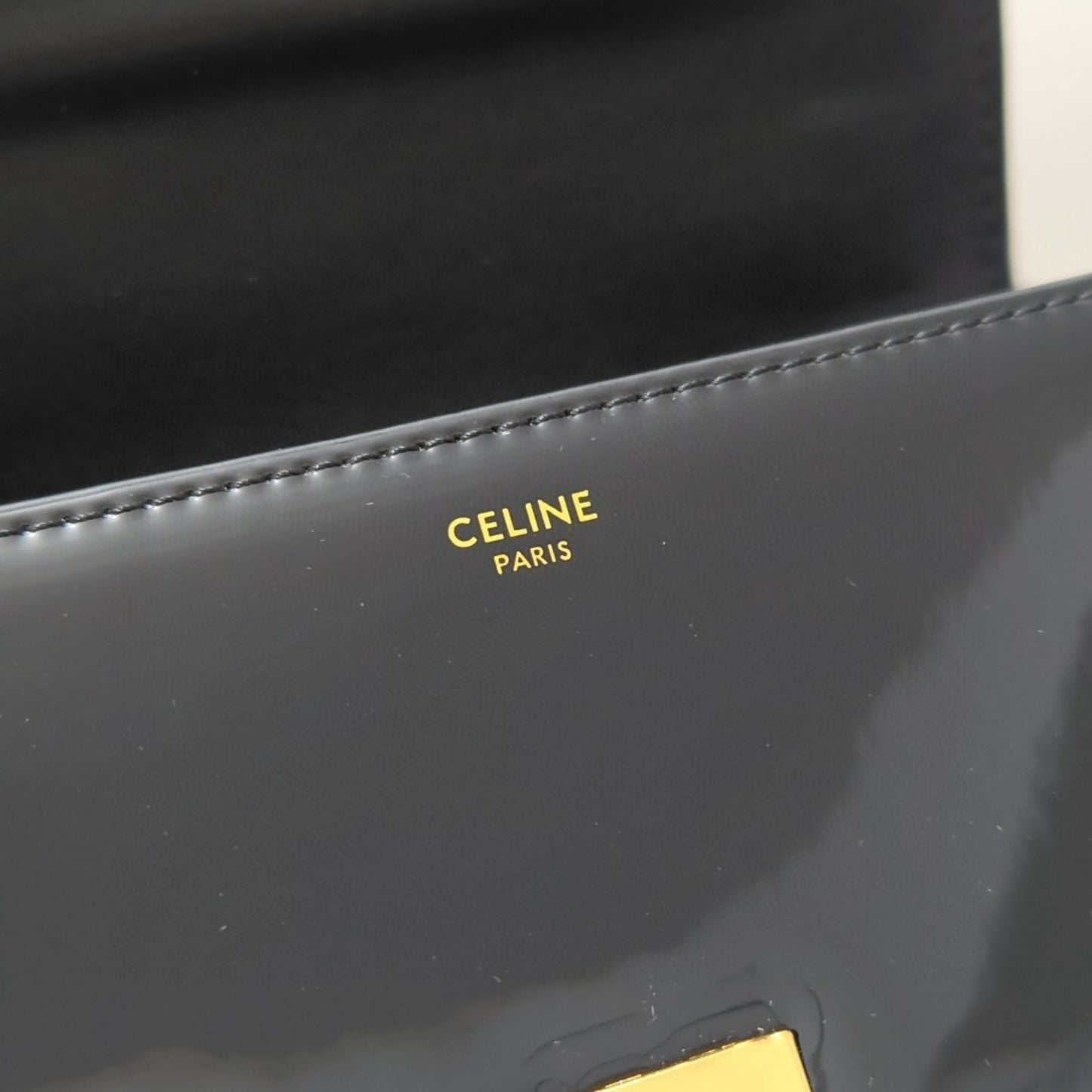 Bolsa CLNE Garance Teen pequena Preto 18,5cm