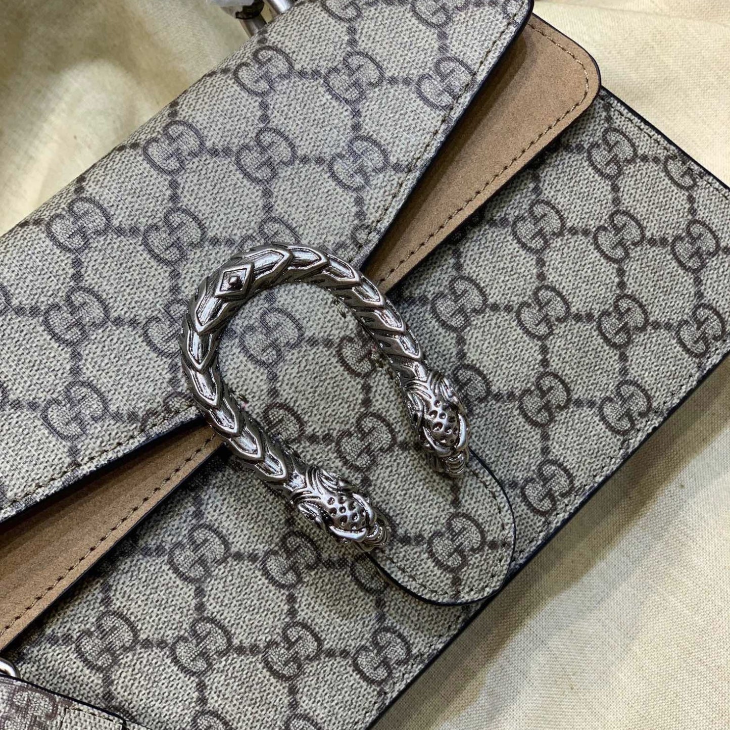 Bolsa GG Dionysus canvas pequena 24cm