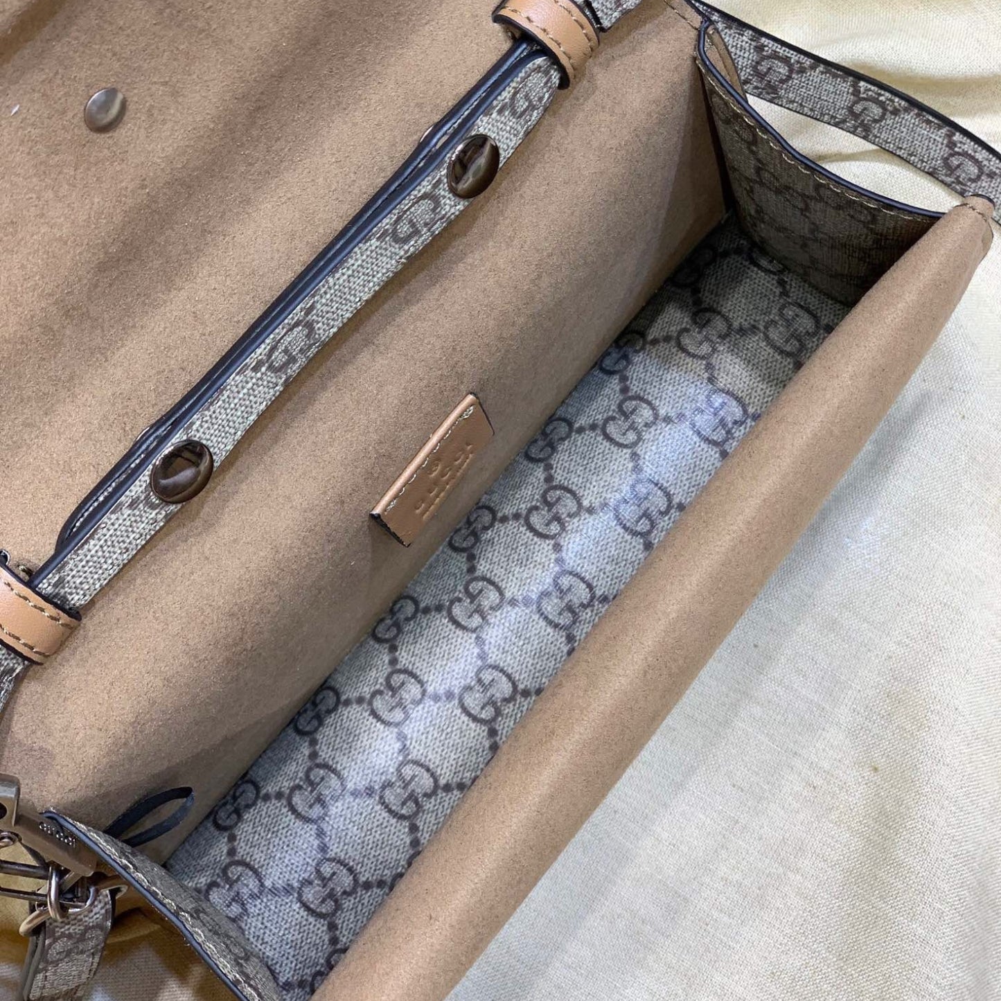 Bolsa GG Dionysus canvas pequena 24cm