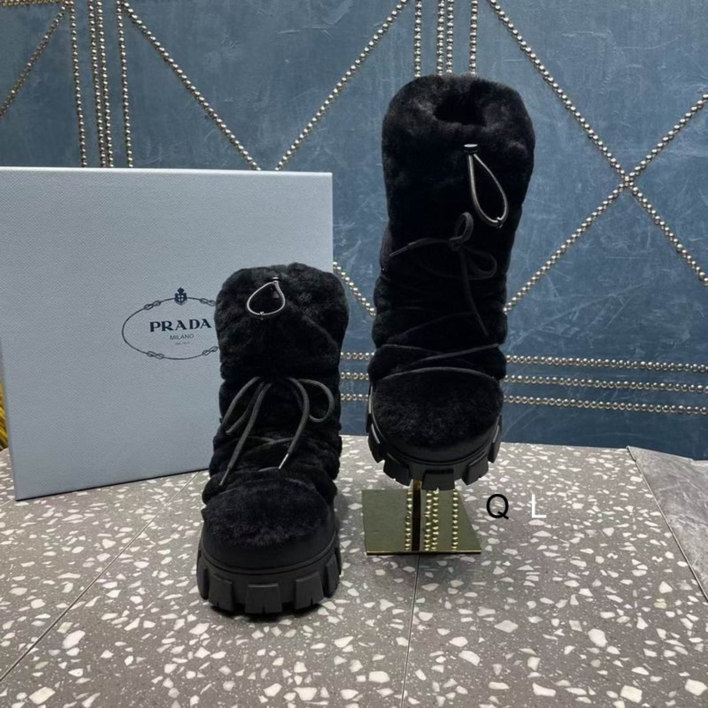 Bota PRD Apres Preto com Pelos