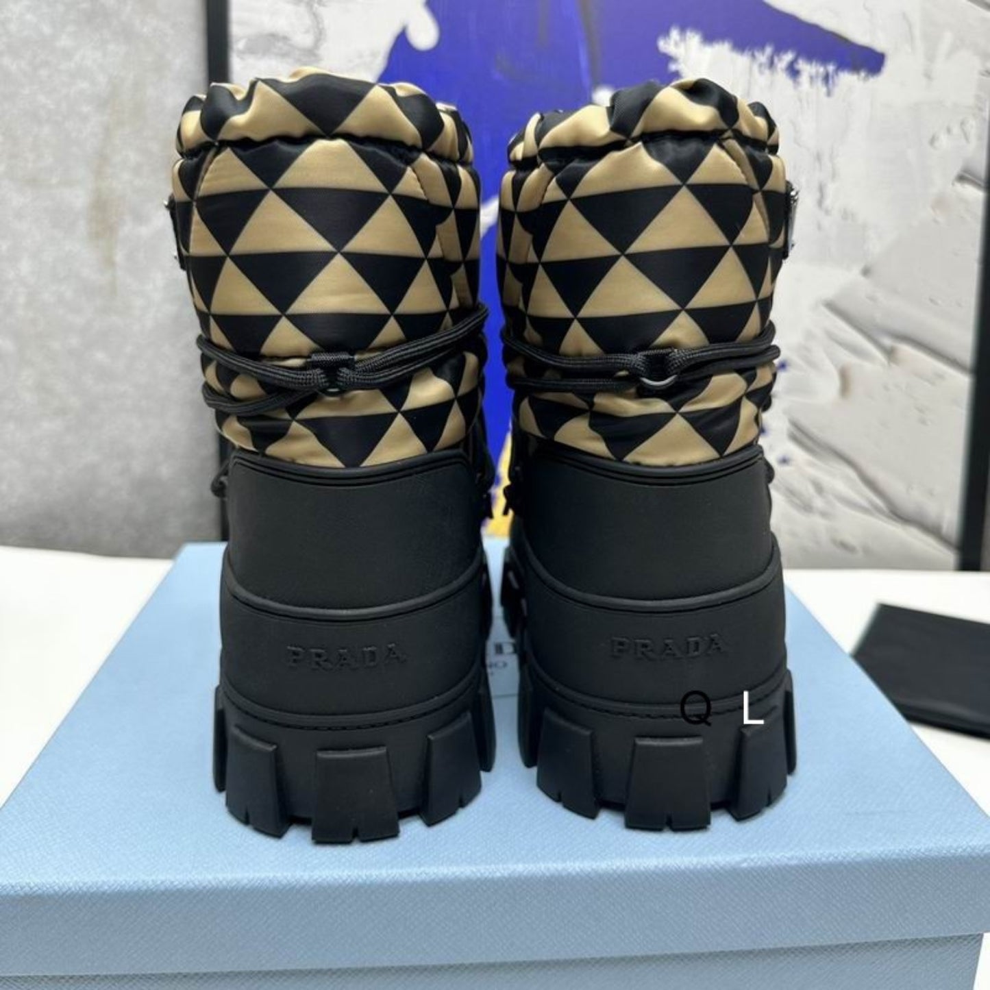 Bota PRD Apres Preto e bege