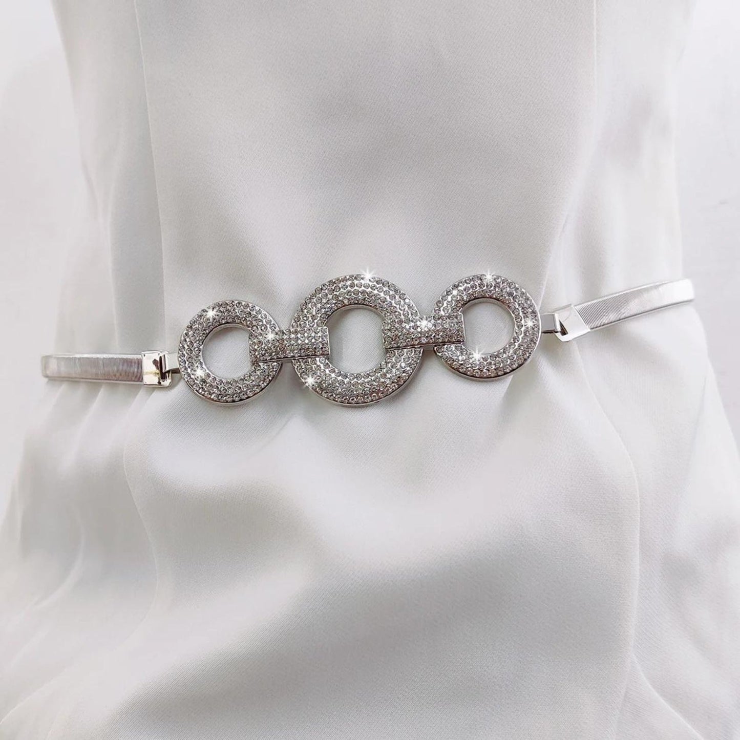 Cinto Feminino Brilho Radiante Luxo