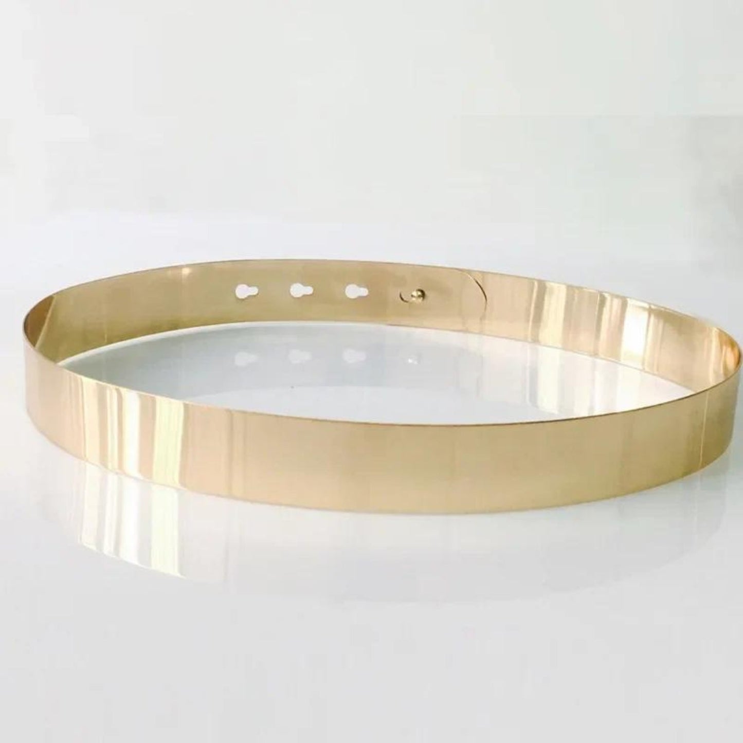 Cinto Feminino Dourado Luna Gold