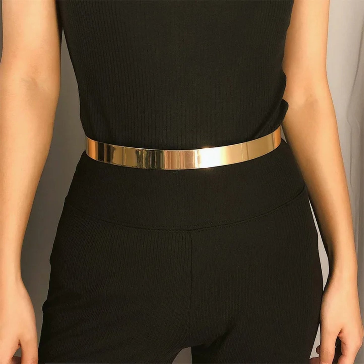 Cinto Feminino Dourado Waist Chain
