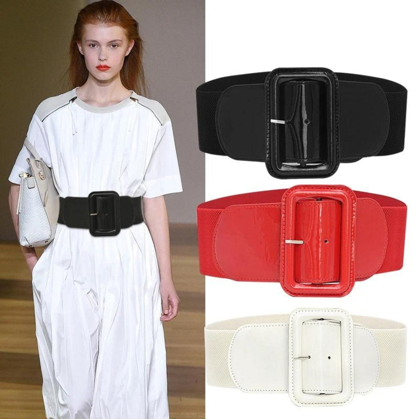 Cinto Feminino Fivela Big Belt