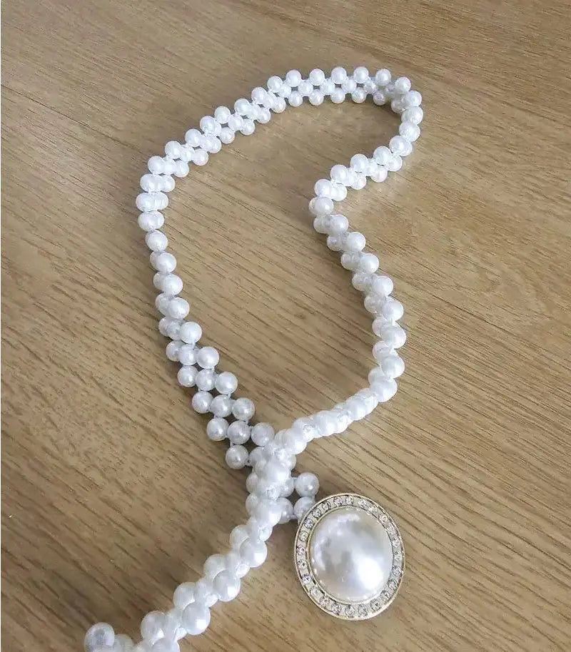 Cinto Feminino Perola Celestial Luxo