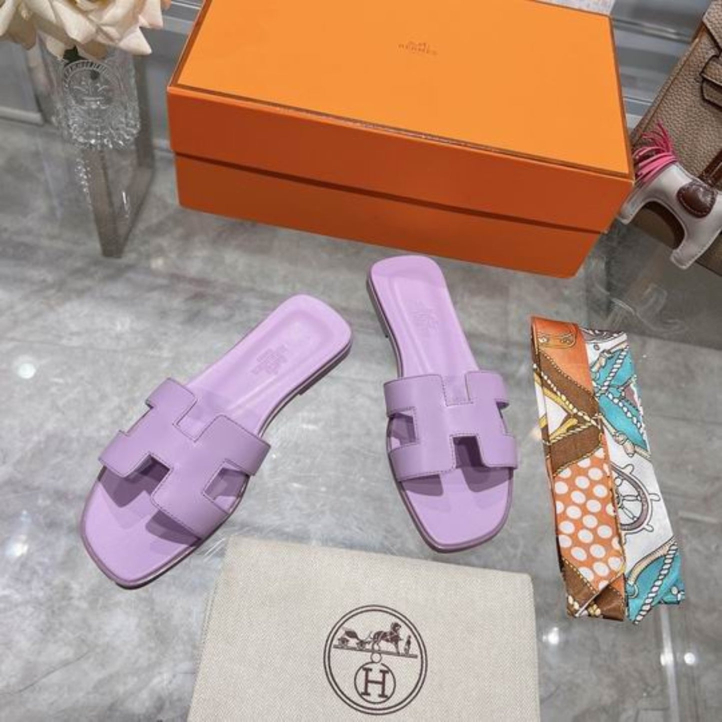 Sandália HRMS Oran Lilas