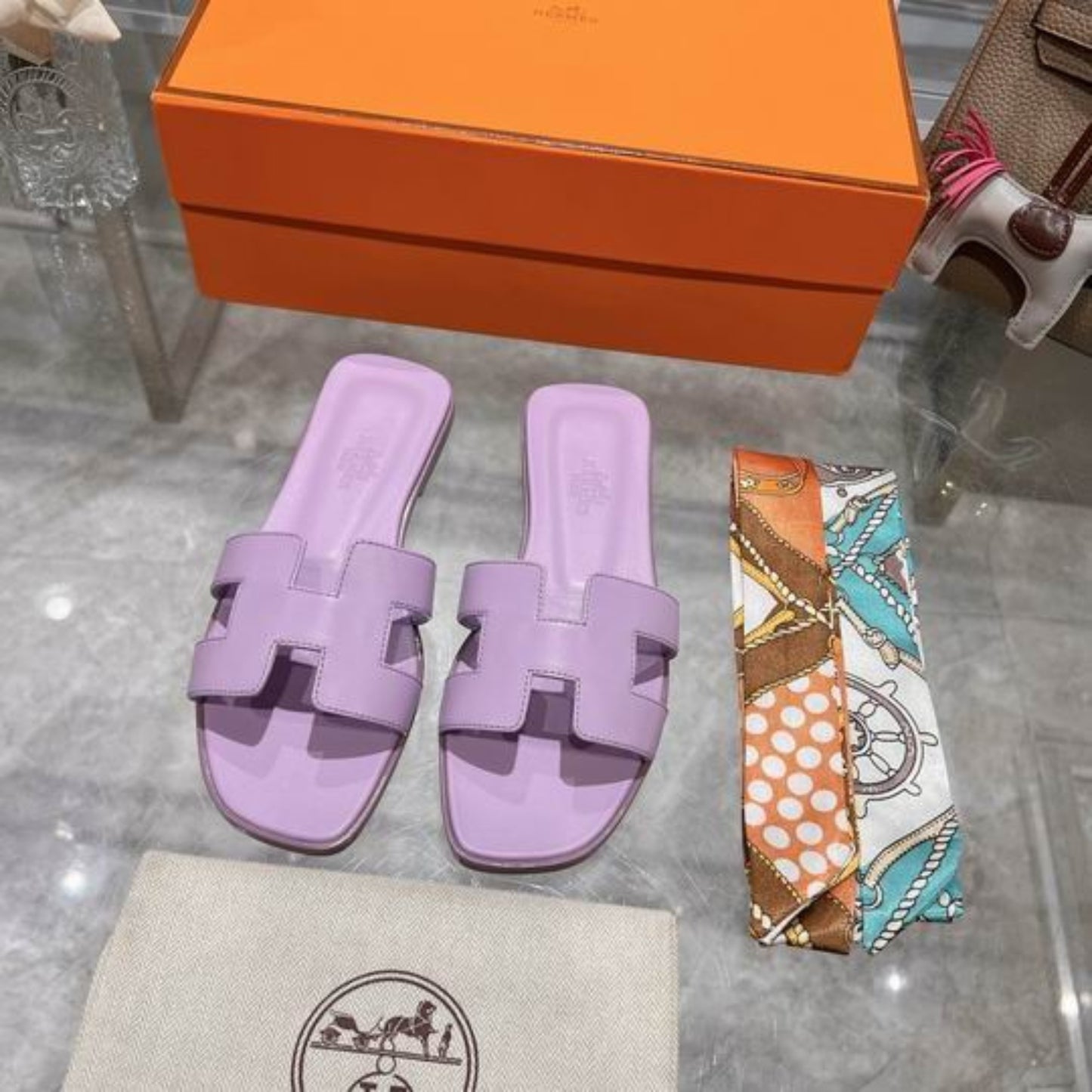 Sandália HRMS Oran Lilas