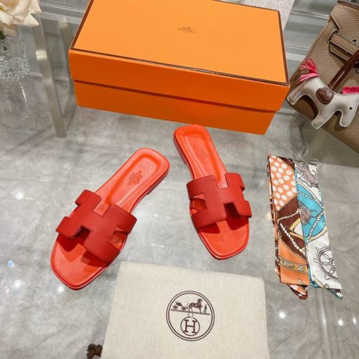 Sandália HRMS Oran Vermelho