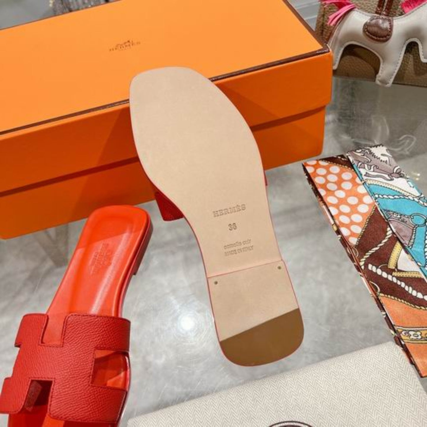 Sandália HRMS Oran Vermelho