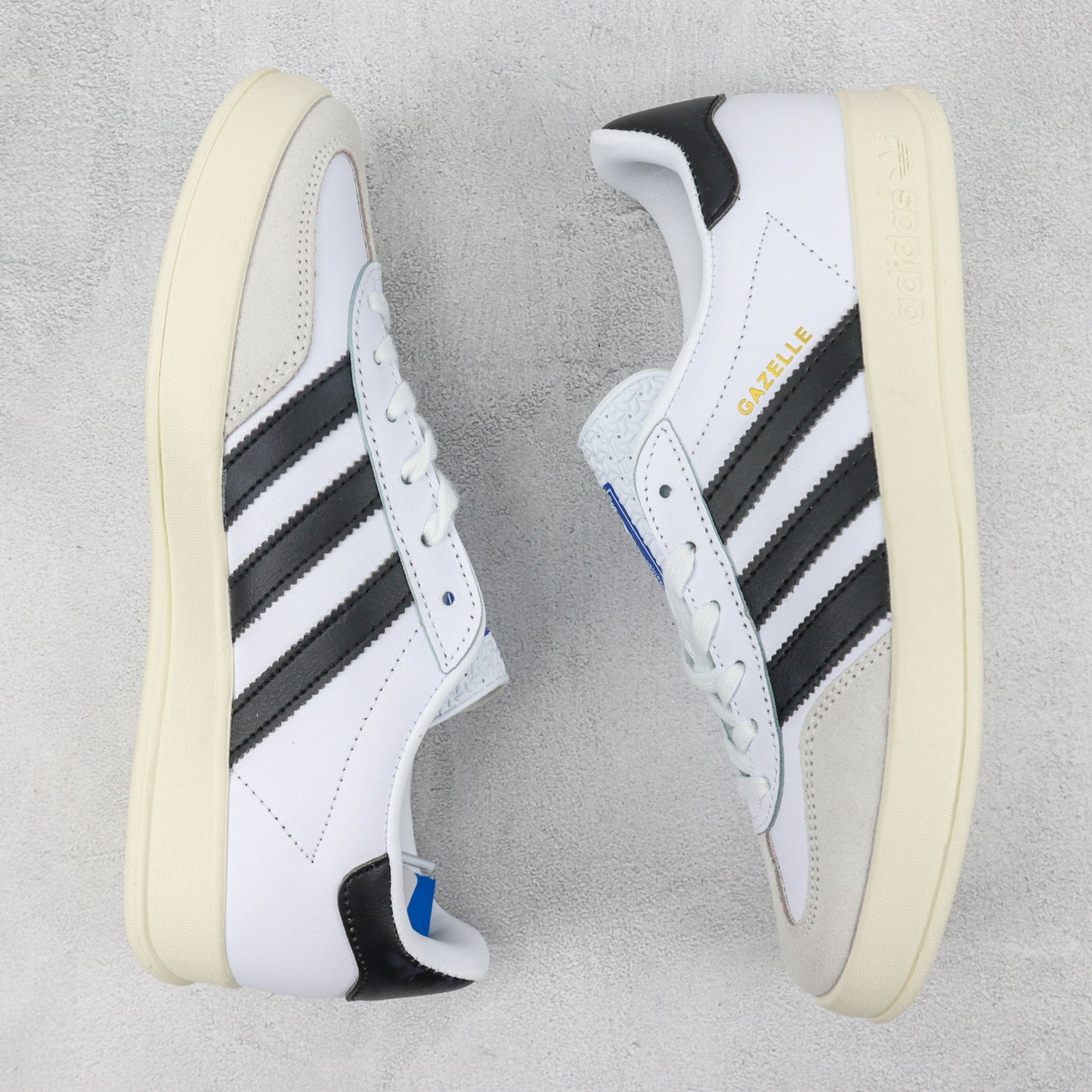 Tenis Ads Gazelle Classico Branco e Preto