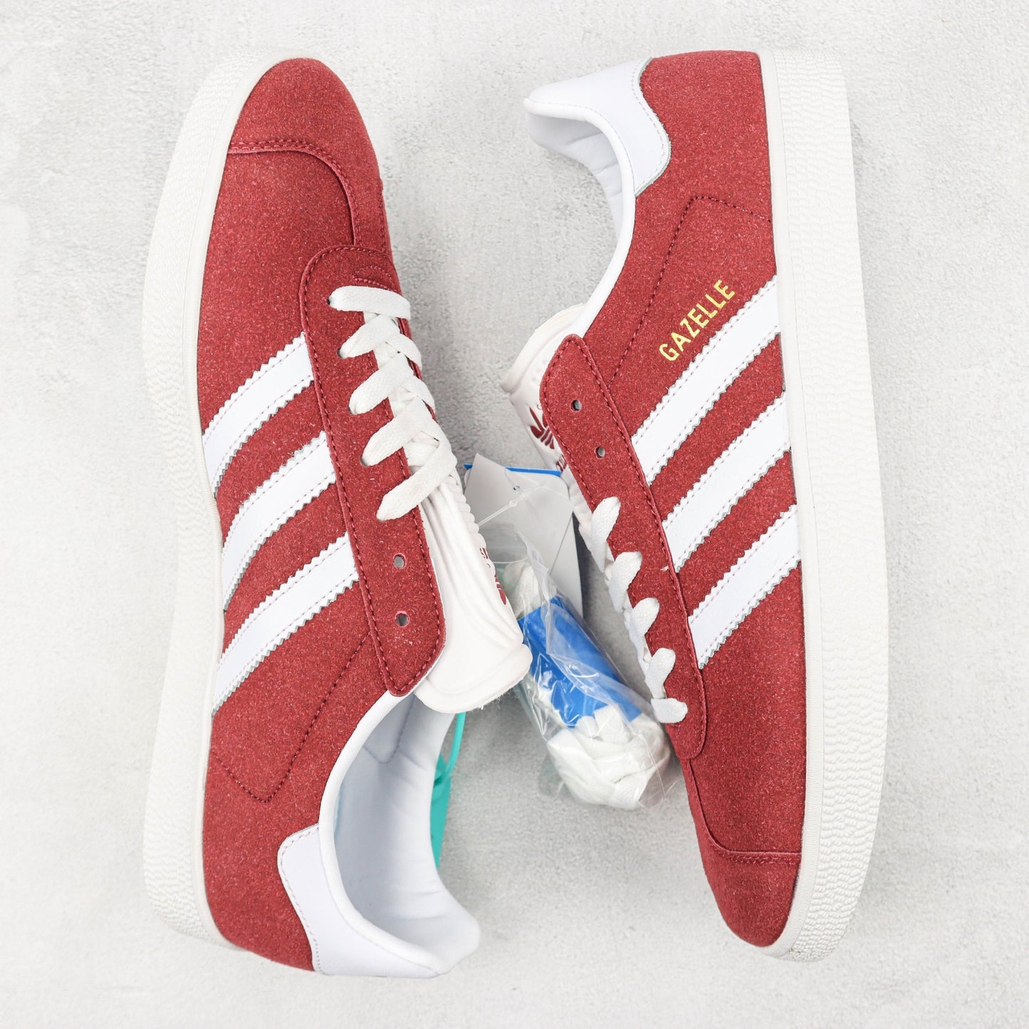 Tenis Ads Gazelle Vermelho com Branco
