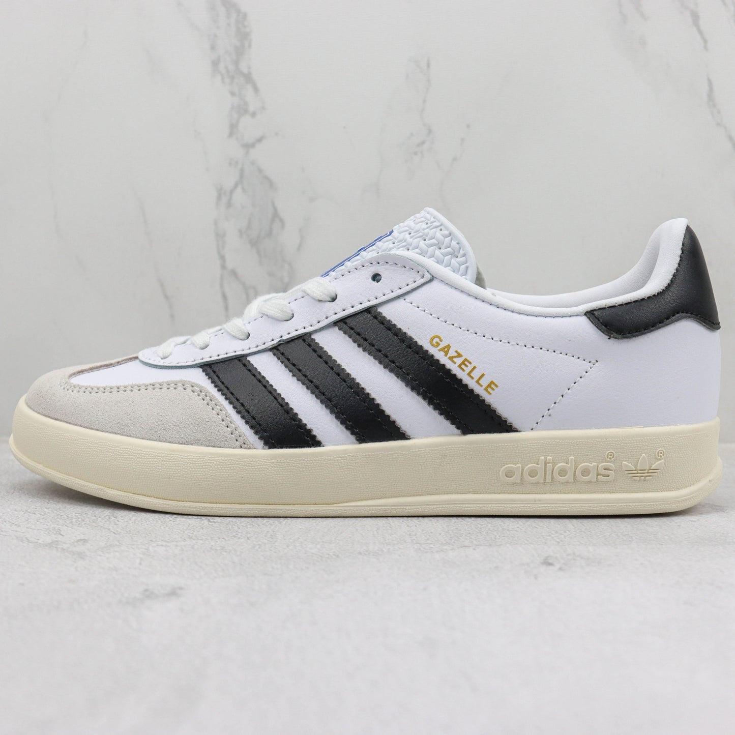 Tenis Ads Gazelle Classico Branco e Preto