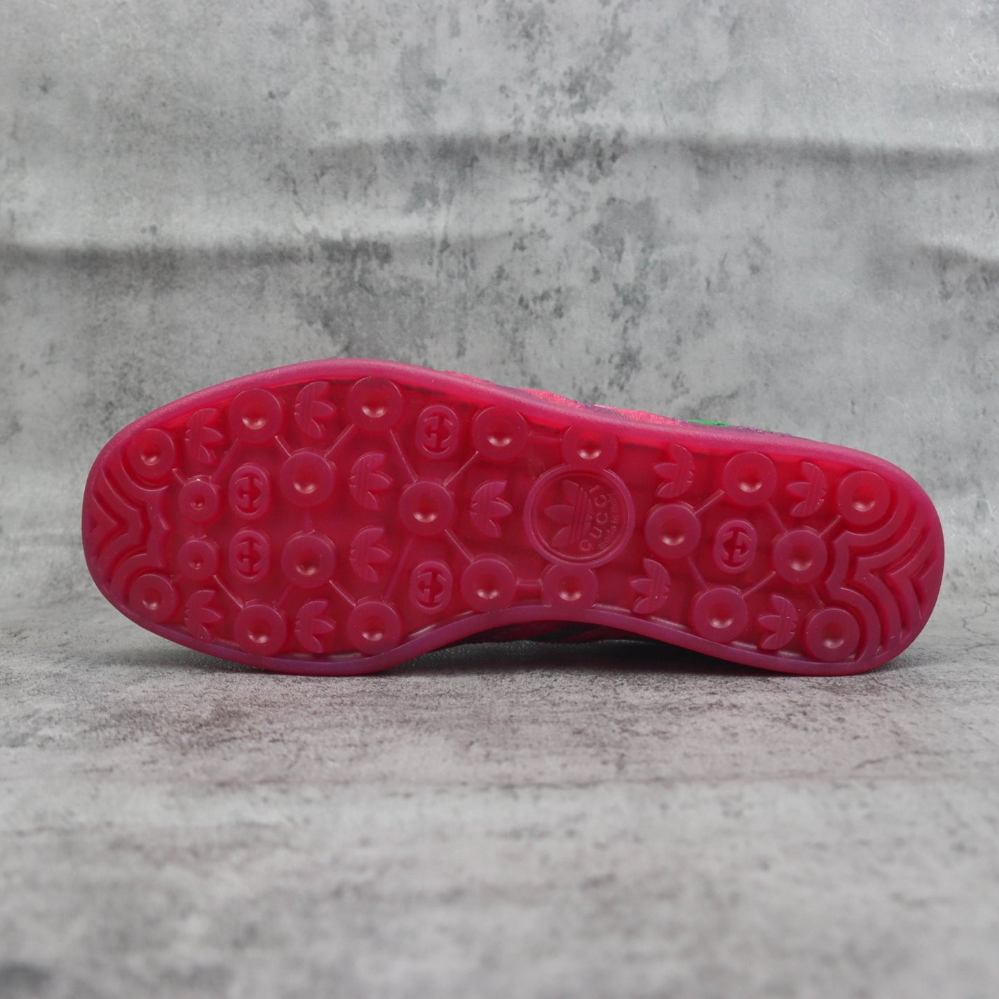 Tenis GG x Ads Gazelle Canvas Verde e Rosa