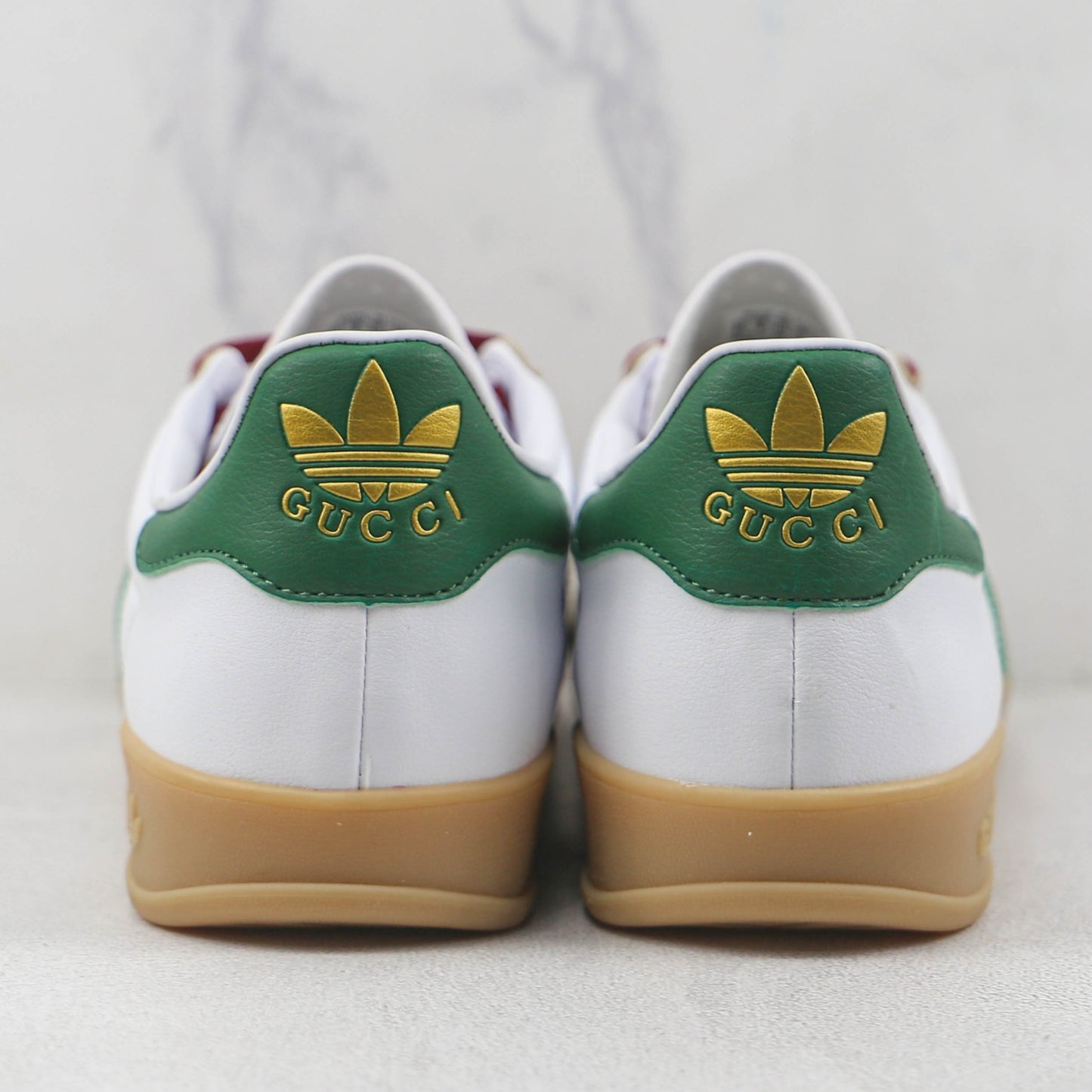 Tenis GG x Ads Gazelle Branco com Vermelho e Verde
