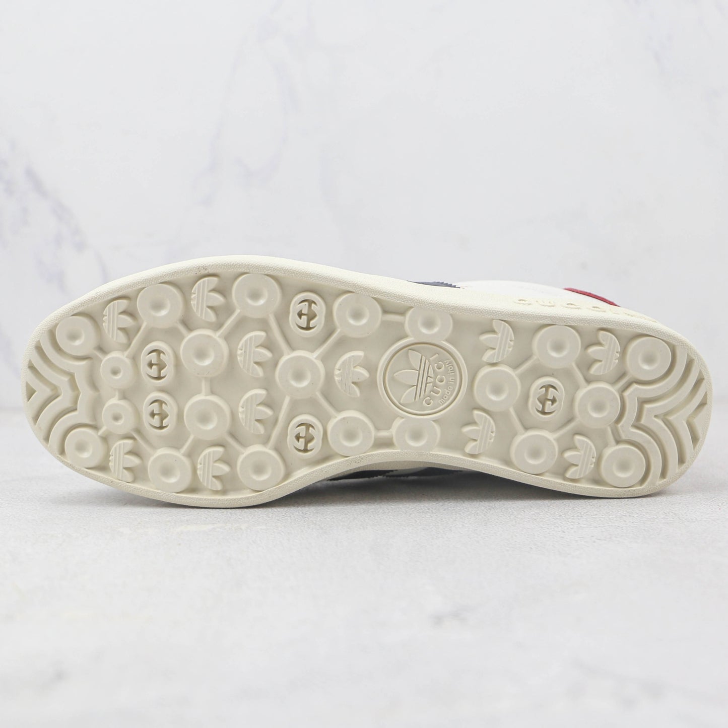 Tenis GG x Ads Gazelle Branco e Vermelho